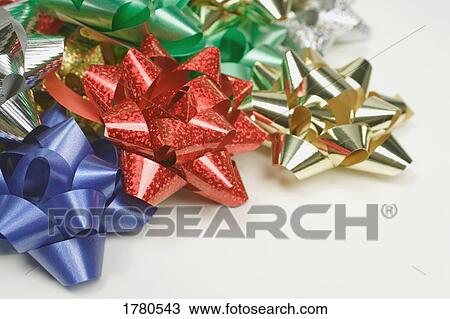 Gift bows View Large Photo Image Stock Image - Gift bows. Fotosearch