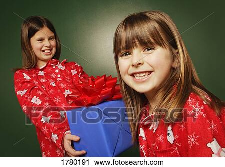 Stock Image - Gift giving. Fotosearch