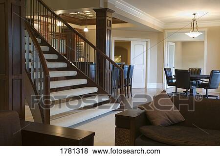 Inside a luxury home View Large Photo Image Stock Photo - Inside a luxury home. Fotosearch