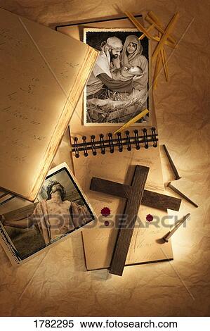 Stock Photography - Jesus' life composition. Fotosearch