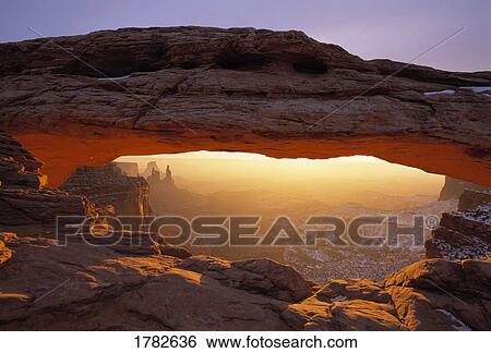 Stock Photograph - Light through a natural archway. Fotosearch
