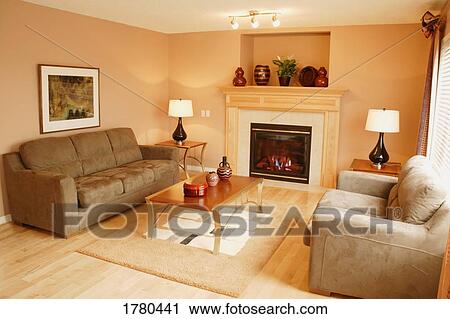 Living room View Large Photo Image Stock Image - Living room. Fotosearch