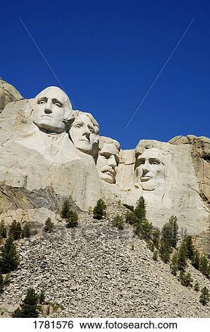 Stock Photograph - Mount Rushmore. Fotosearch