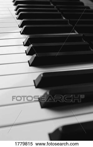 Stock Photography - Piano keyboard. Fotosearch