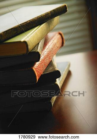 Stock Photo - Pile of books. Fotosearch