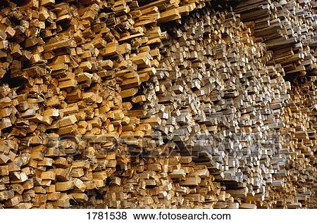 Stock Photo - Pile of wood. Fotosearch