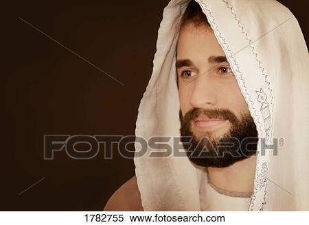 Stock Photography - Portrait of Jesus. Fotosearch