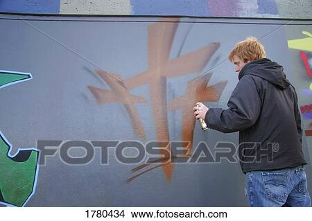 Picture - Religious graffiti. Fotosearch
