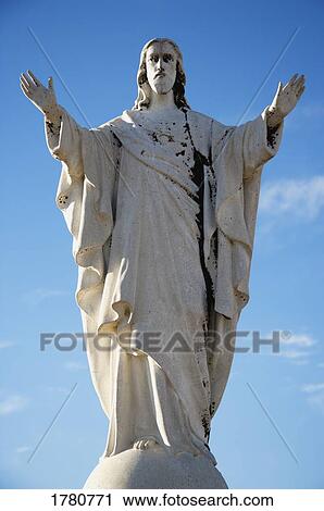 Stock Image - Religious statue. Fotosearch