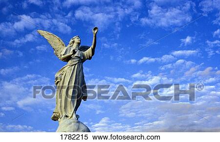 Stock Photography - Statue of an angel. Fotosearch