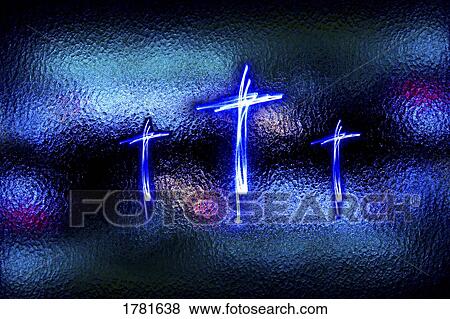 Three crosses View Large Photo Image Stock Photo - Three crosses. Fotosearch
