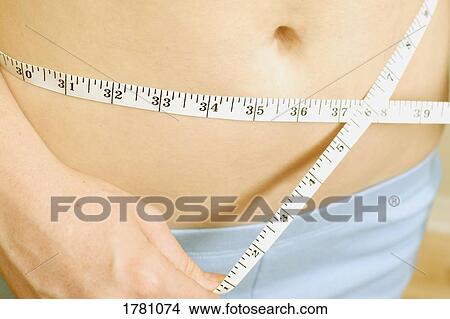 Picture - Waist measurements. Fotosearch