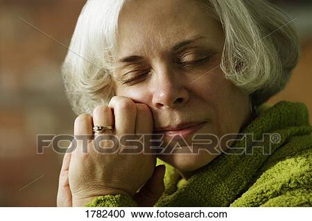 Woman deep in thought View Large Photo Image Stock Image - Woman deep in thought. Fotosearch