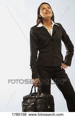 Woman in a business suit View Large Photo Image Stock Photo - Woman in a business suit. Fotosearch