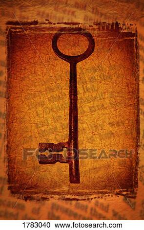 Stock Image - A key. Fotosearch