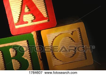 ABC Blocks View Large Photo Image Stock Photo - ABC Blocks. Fotosearch