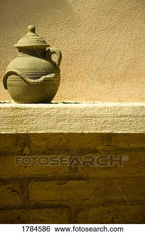 Stock Photograph - Ancient Mexican Jug. Fotosearch