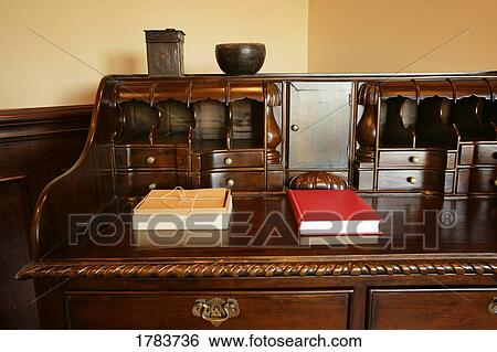 Stock Photograph - Antique desk . Fotosearch