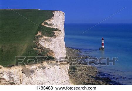 Beachy Head, East Sussex View Large Photo Image Stock Photo - Beachy Head, East Sussex. Fotosearch