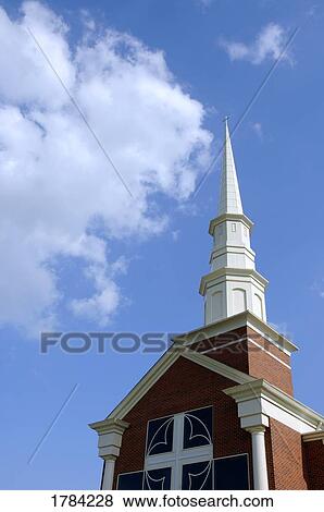 Stock Photo - Church steeple. Fotosearch