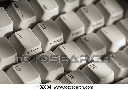 Picture - Closeup of a keyboard. Fotosearch