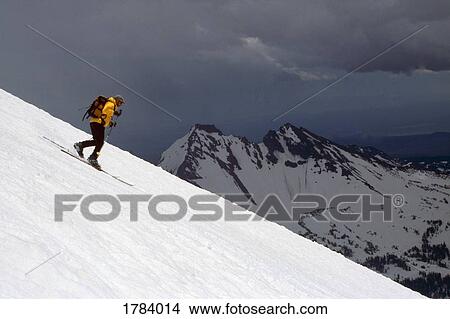 Picture - Downhill skier. Fotosearch