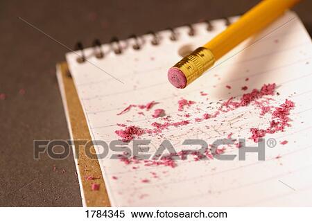 Stock Photography - Erasing a "Mistake". Fotosearch