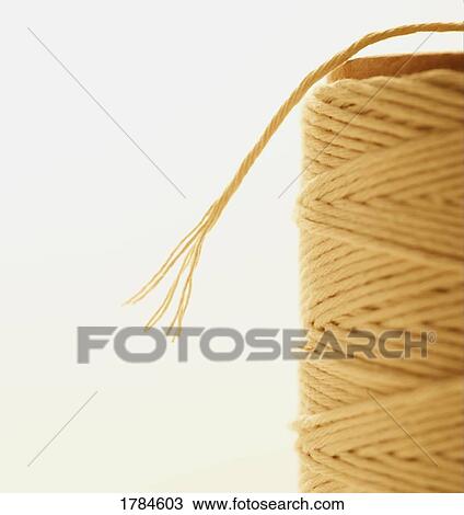 Frayed end of string spool View Large Photo Image Stock Image - Frayed end of string spool. Fotosearch