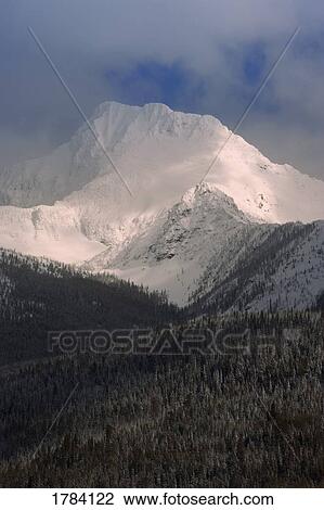 Stock Image - Glacier mountain range. Fotosearch