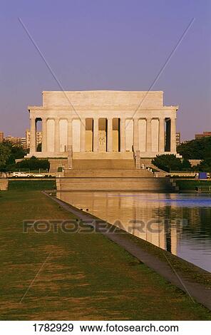 Lincoln Memorial View Large Photo Image Stock Photo - Lincoln Memorial. Fotosearch