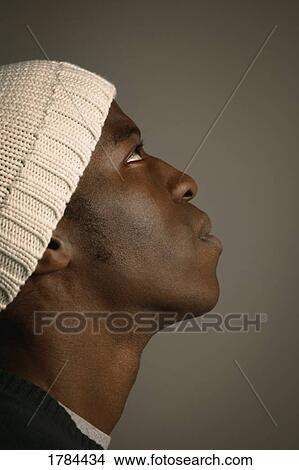Man gazing upwards View Large Photo Image Picture - Man gazing upwards. Fotosearch