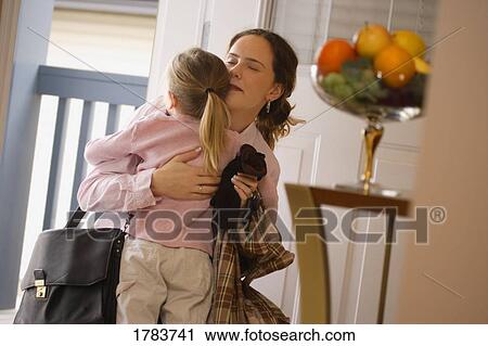 Mother leaves for work View Large Photo Image Stock Image - Mother leaves for work. Fotosearch