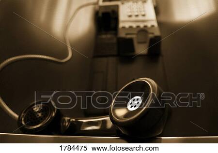 Stock Photography - Phone off the hook. Fotosearch