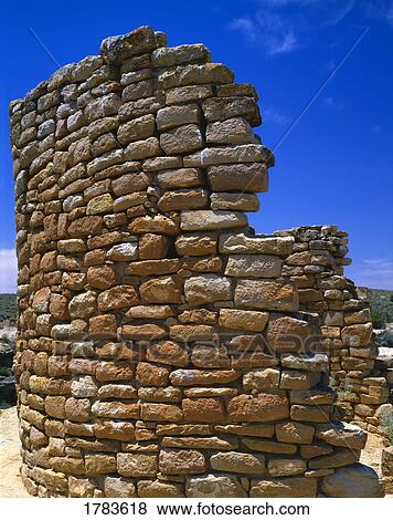 Prehistoric ruins, a portion of an Anasazi wall, Hovenweep National Monument View Large Photo Image Stock Photo - Prehistoric ruins, a portion of an Anasazi wall, Hovenweep National Monument. Fotosearch