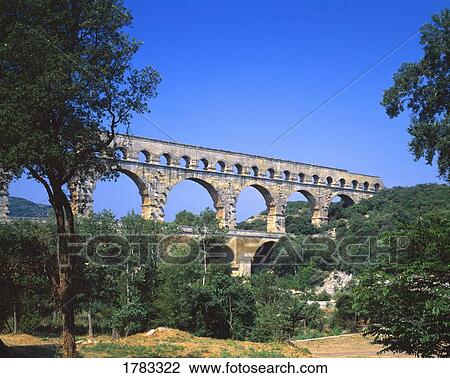 Roman Aqueduct View Large Photo Image Stock Image - Roman Aqueduct. Fotosearch