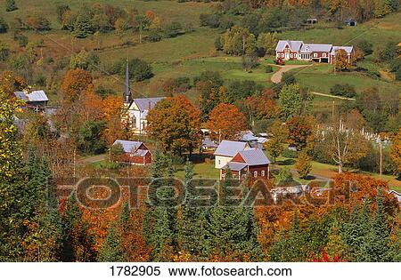 Scenic town in autumn View Large Photo Image Stock Photography - Scenic town in autumn. Fotosearch