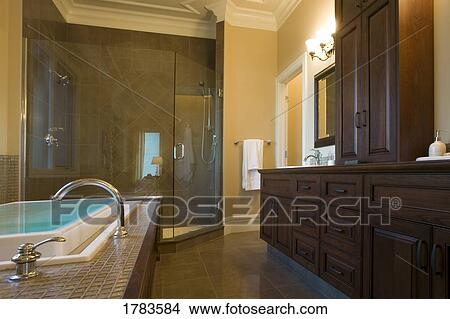 Picture - Show Home Bath. Fotosearch