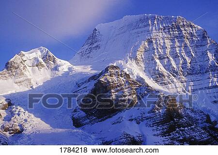 Stock Photo - Snowy mountain top.. Fotosearch