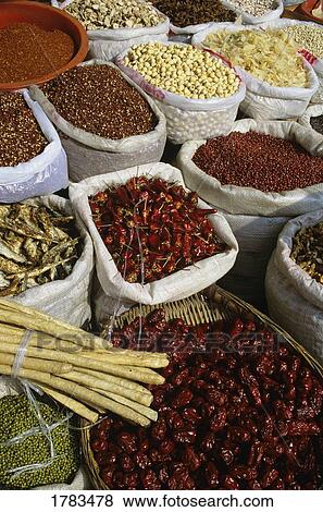 Stock Photo - Spice Market. Fotosearch
