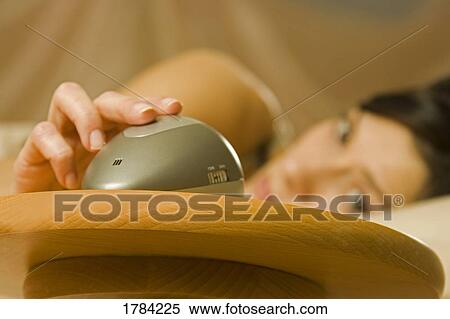 Stock Photography - Waking Up, Alarm Clock. Fotosearch