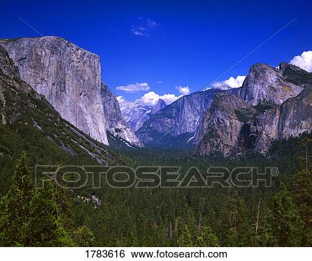 Yosemite Valley, with El Capitan, left, Yosemite National Park View Large Photo Image Stock Photograph - Yosemite Valley, with El Capitan, left, Yosemite National Park. Fotosearch
