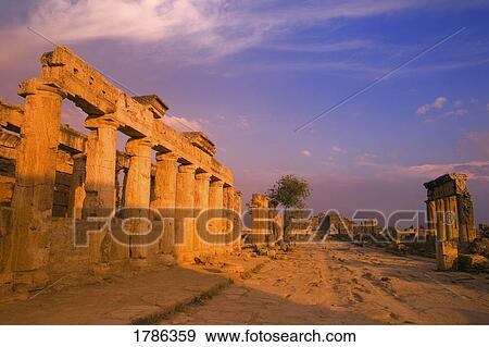 Stock Photo - Ancient ruins in the Middle East. Fotosearch