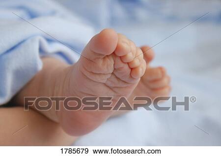 Baby feet View Large Photo Image Stock Photo - Baby feet. Fotosearch