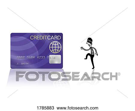 Credit card theft View Large Photo Image Stock Image - Credit card theft. Fotosearch