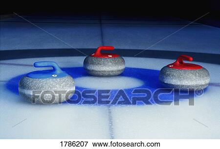 Curling Rocks View Large Photo Image Stock Photo - Curling Rocks. Fotosearch