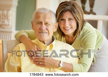 Stock Image - Father and Daughter. Fotosearch