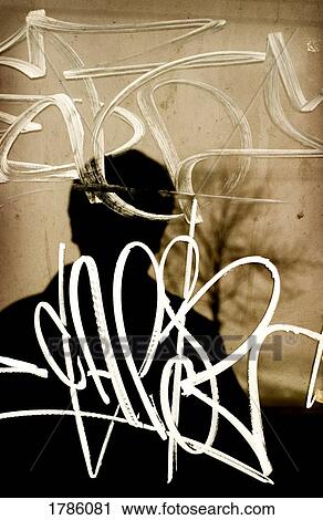 Stock Image - Graffiti and the street. Fotosearch