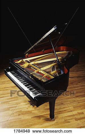 Grand piano View Large Photo Image Stock Photo - Grand piano. Fotosearch