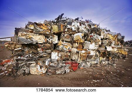 Picture - Junk yard. Fotosearch