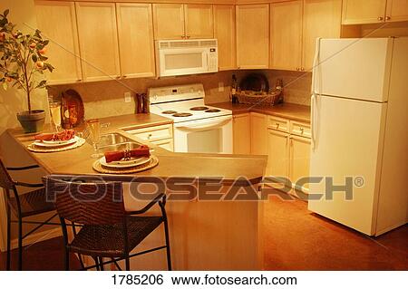 Stock Photograph - Kitchen decor. Fotosearch